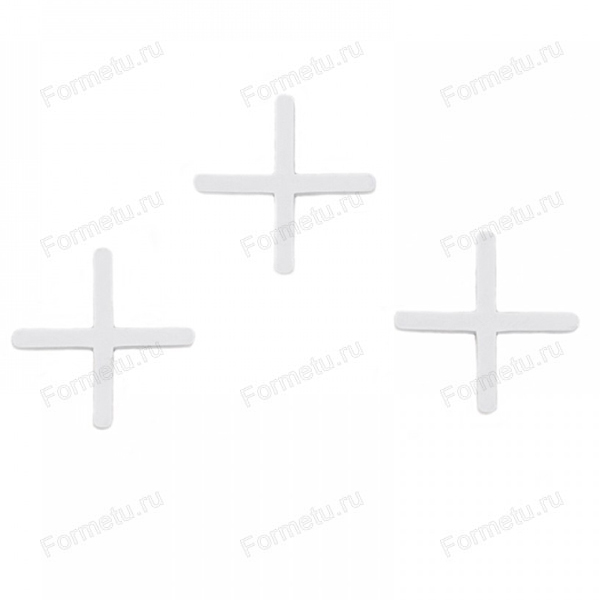 Крестики для плитки 2 мм 3D KRESTIKI (200 шт), арт. 3D-KLASSIK-2-200.jpg
