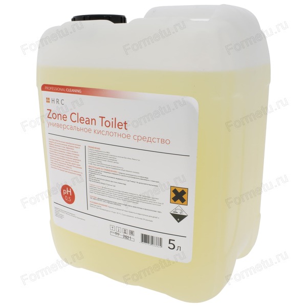 Средство Zone Clean Toilet 5 л универсальное для унитазов (HRC), арт. 104050.jpg