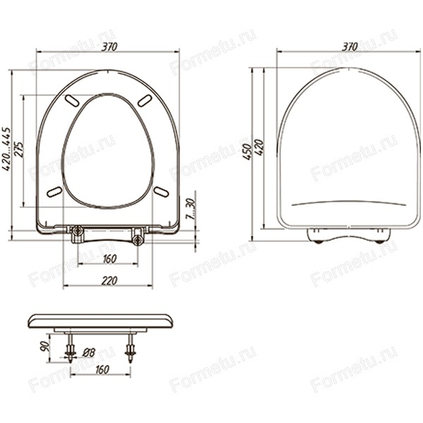 Установка крышки для унитаза orio - 85 фото